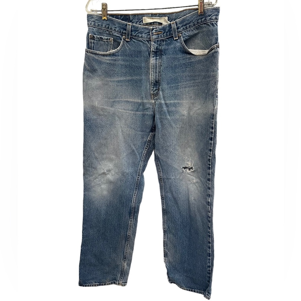 Sonoma Vintage Distressed Denim Jeans Size 36 x 32